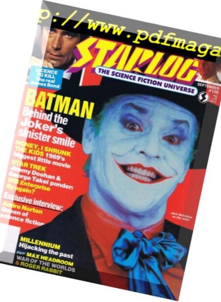 Starlog – 1989, n. 146 Cover