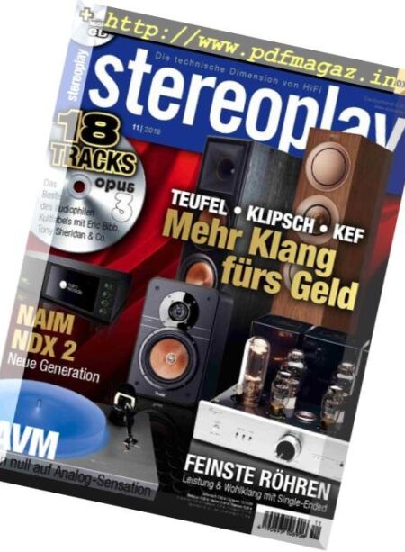 Stereoplay – November 2018 Cover