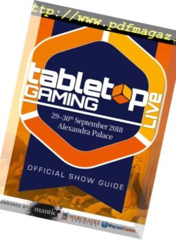 Tabletop Gaming – October 2018