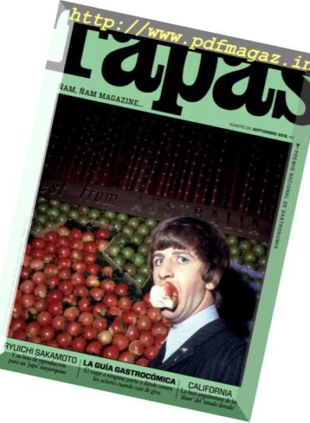 Tapas Spanish Edition – septiembre 2018 Cover