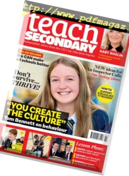 Teach Secondary – October 2018