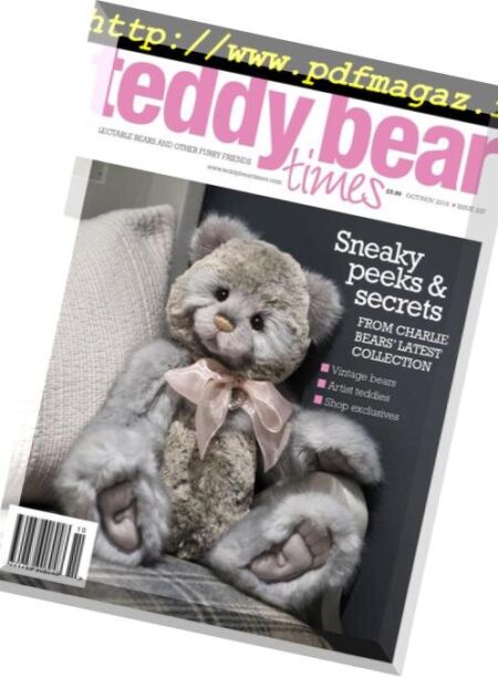 Teddy Bear Times – October 2018 Cover