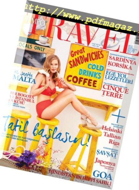 Tempo Travel – Temmuz 2016 Cover