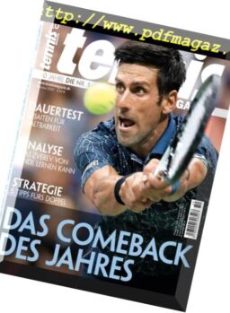 Tennis Magazin – Oktober 2018