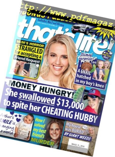 That’s Life – September 19, 2018 Cover