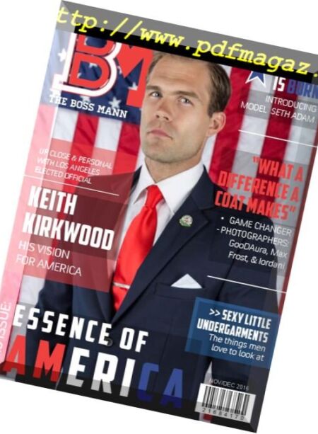 The Boss Mann – December-January 2016 Cover