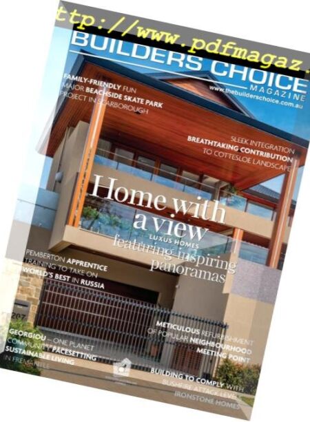 The Builders Choice – September 2018 Cover