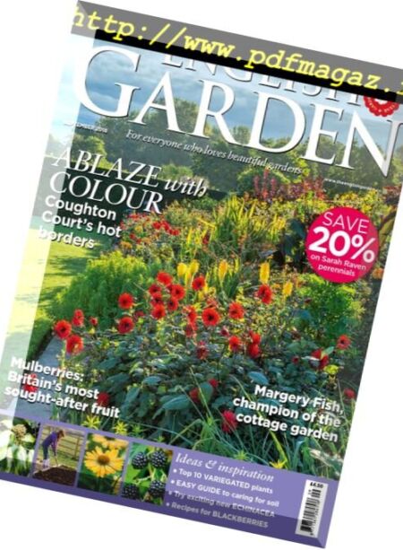 The English Garden – September 2018 Cover