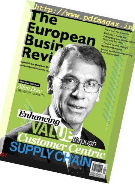 The European Business Review – September-October 2018 Cover