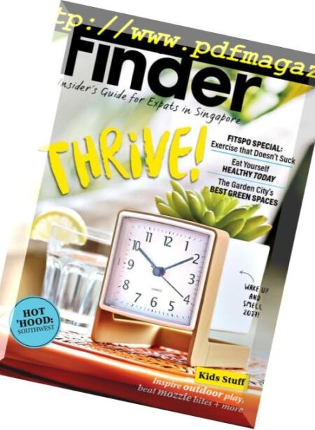 The Finder Singapore – December 2016 Cover