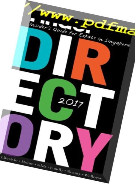 The Finder Singapore – January 2017 Cover