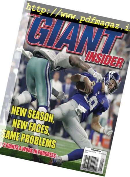 The Giant Insider – September 17, 2018 Cover