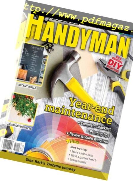 The Home Handyman – November-December 2018 Cover