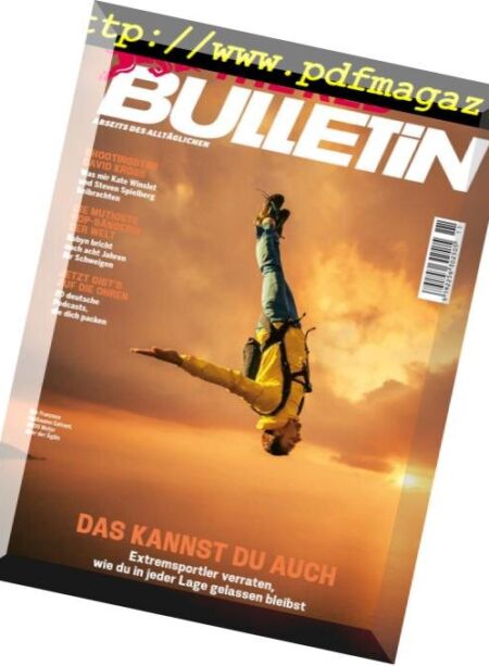 The Red Bulletin Germany – November 2018 Cover