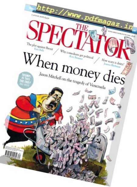 The Spectator – August 25, 2018 Cover
