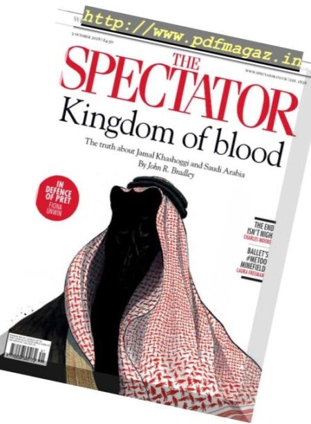 The Spectator – October 13, 2018 Cover