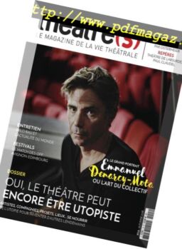 Theatre(s) Magazine – septembre 2018