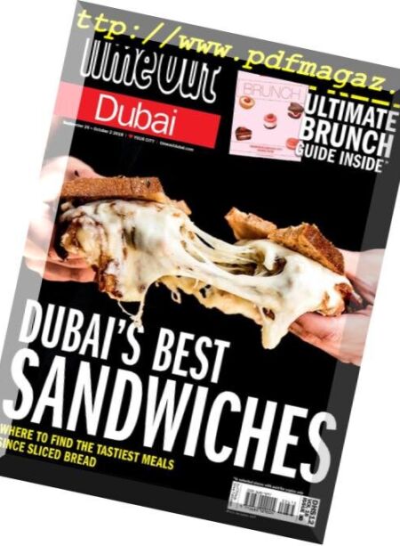 TimeOut Dubai – September 26, 2018 Cover