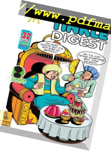 Tinkle Digest – April 2016 Cover