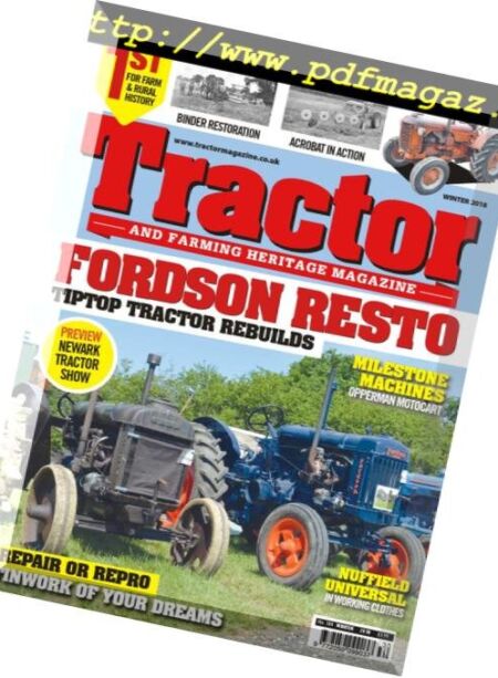 Tractor & Farming Heritage Magazine – December 2018 Cover