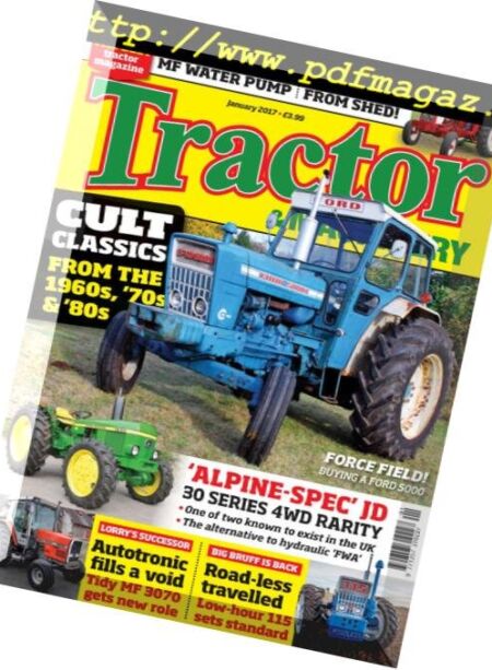 Tractor & Machinery – December 2016 Cover