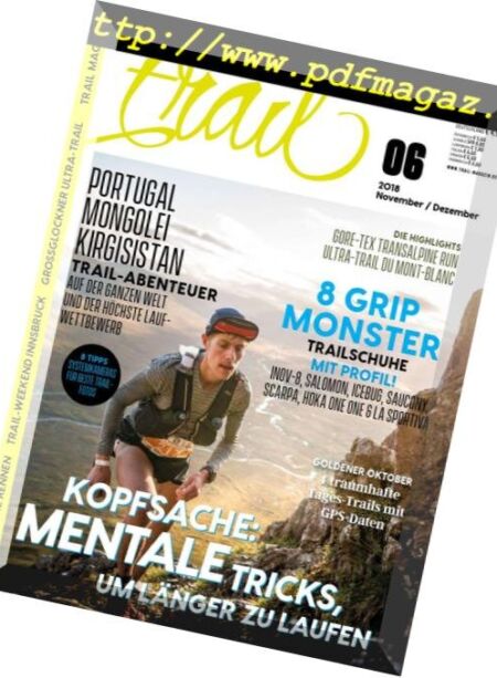Trail Magazin – November-Dezember 2018 Cover
