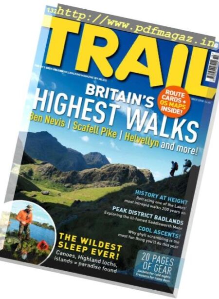 Trail UK – October 2018 Cover