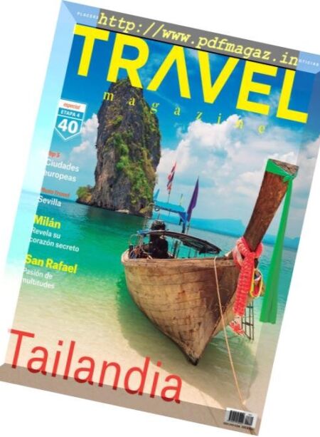 Travel Magazine – Agosto 2018 Cover