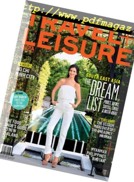 Travel+Leisure India & South Asia – July 2016 Cover
