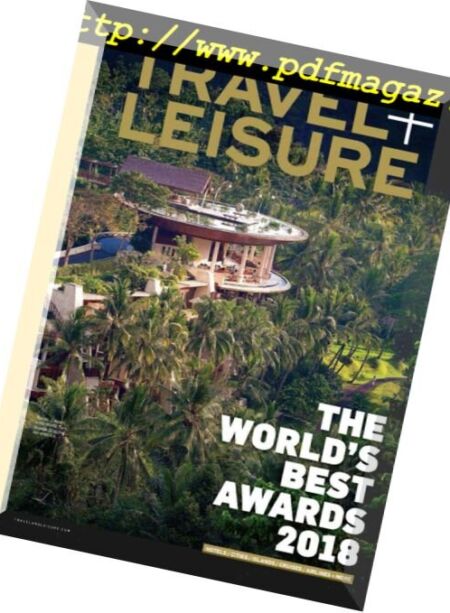 Travel+Leisure USA – August 2018 Cover
