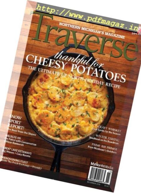Traverse, Northern Michigan’s Magazine – November 2018 Cover