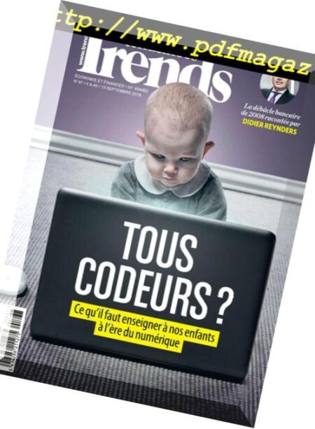 Trends Tendances – 13 Septembre 2018 Cover