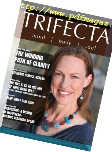 Trifecta Mind Body Soul – August 2016 Cover