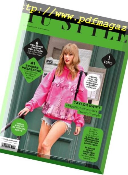 Tu Style – 30 Ottobre 2018 Cover