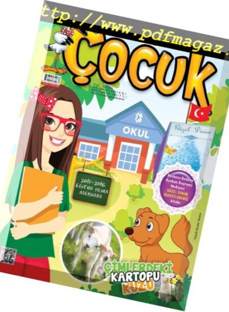 Turkiye cocuk – Eylul 2015 Cover