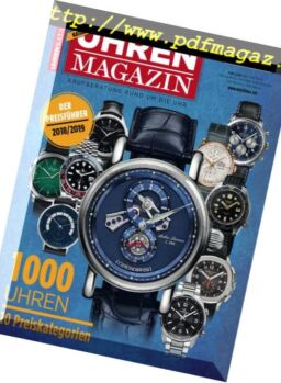 Uhren-Magazin Preisfuhrer – September 2018