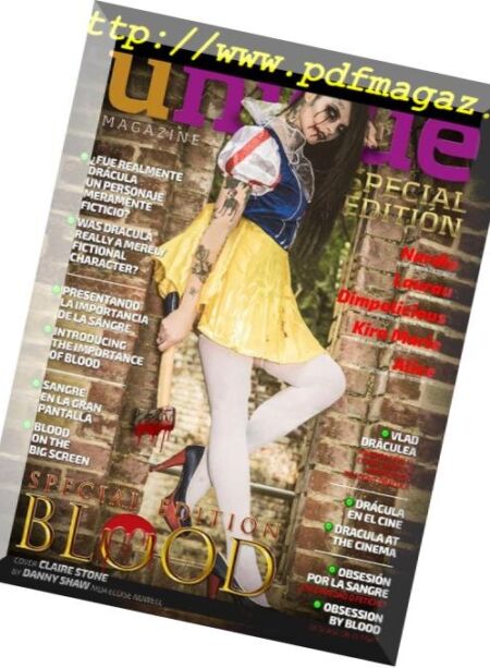 Unique Magazine – November 2017 Cover