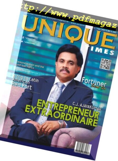 Unique Times – December 2016 Cover