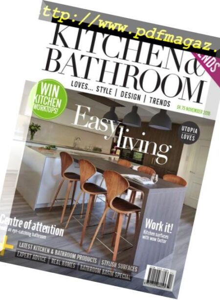 Utopia Kitchen & Bathroom – November 2018 Cover