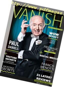 Vanish Magic Magazine – January 30, 2016