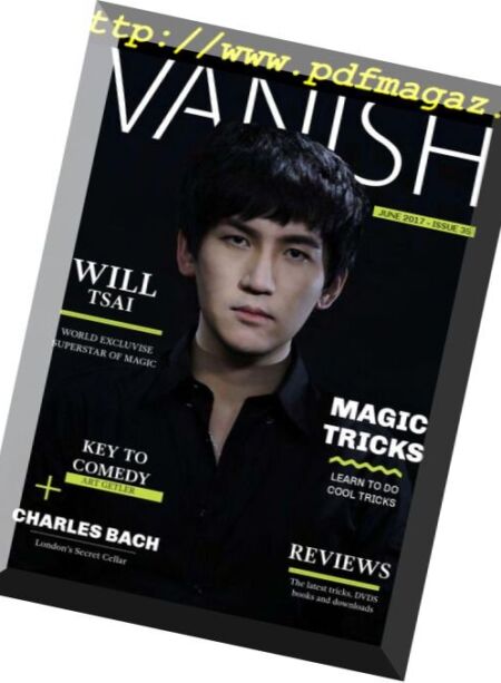 Vanish Magic Magazine – June 2017 Cover
