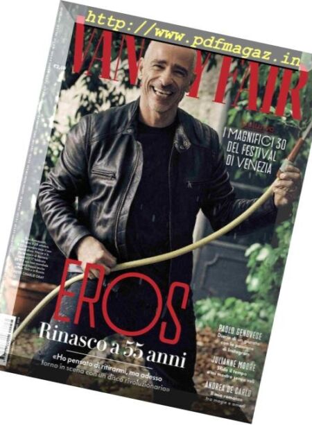 Vanity Fair Italia – 19 settembre 2018 Cover