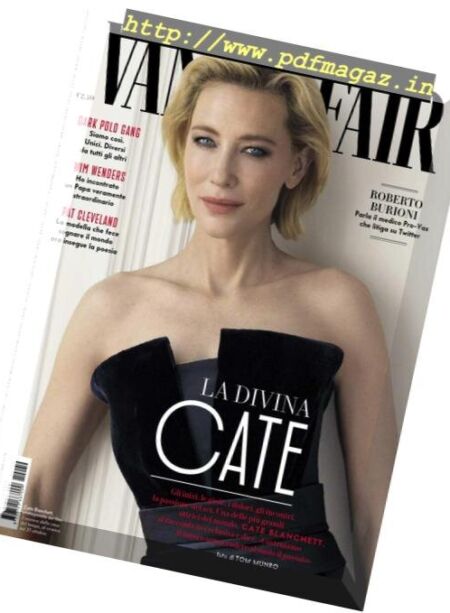Vanity Fair Italia – 27 settembre 2018 Cover