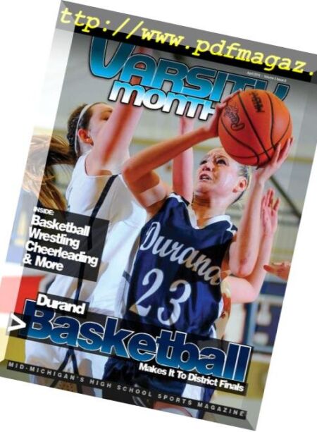 Varsity Monthly – April 2016 Cover