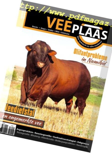 Veeplaas – April 2017 Cover