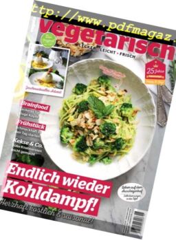 Vegetarisch Fit – November-Dezember 2018