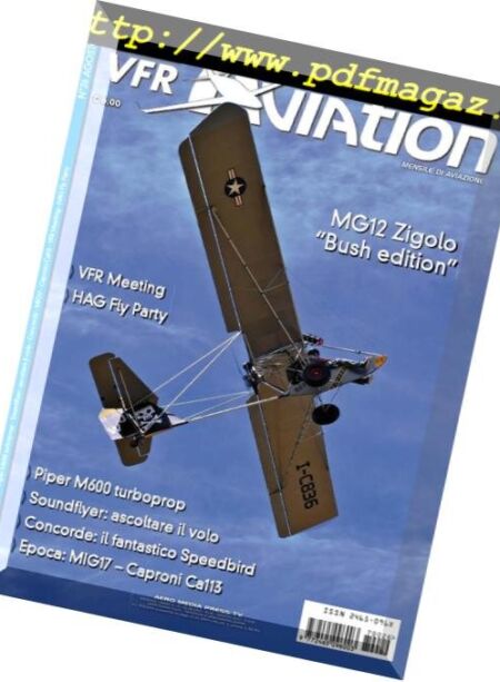 VFR Aviation – Agosto 2017 Cover