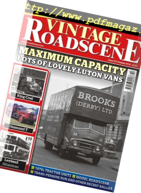 Vintage Roadscene – October 2018 Cover