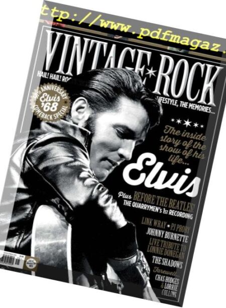 Vintage Rock – October 2018 Cover