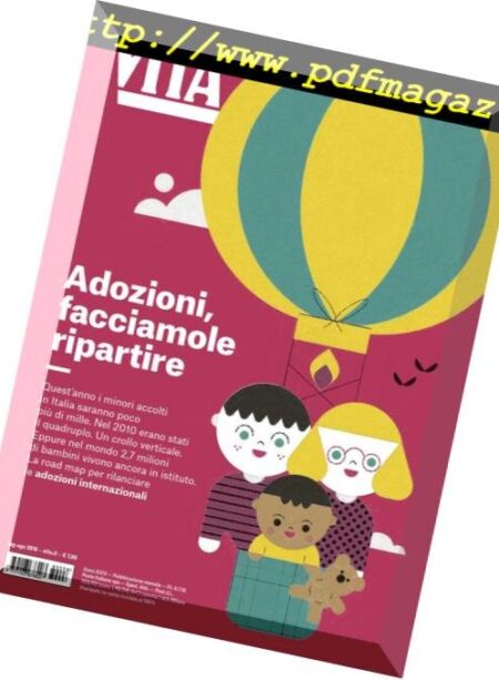 Vita – Luglio-Agosto 2018 Cover